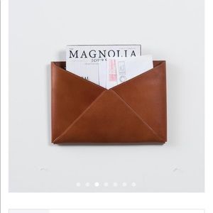 Magnolia Home Joanna Gaines Leather Wall Pocket